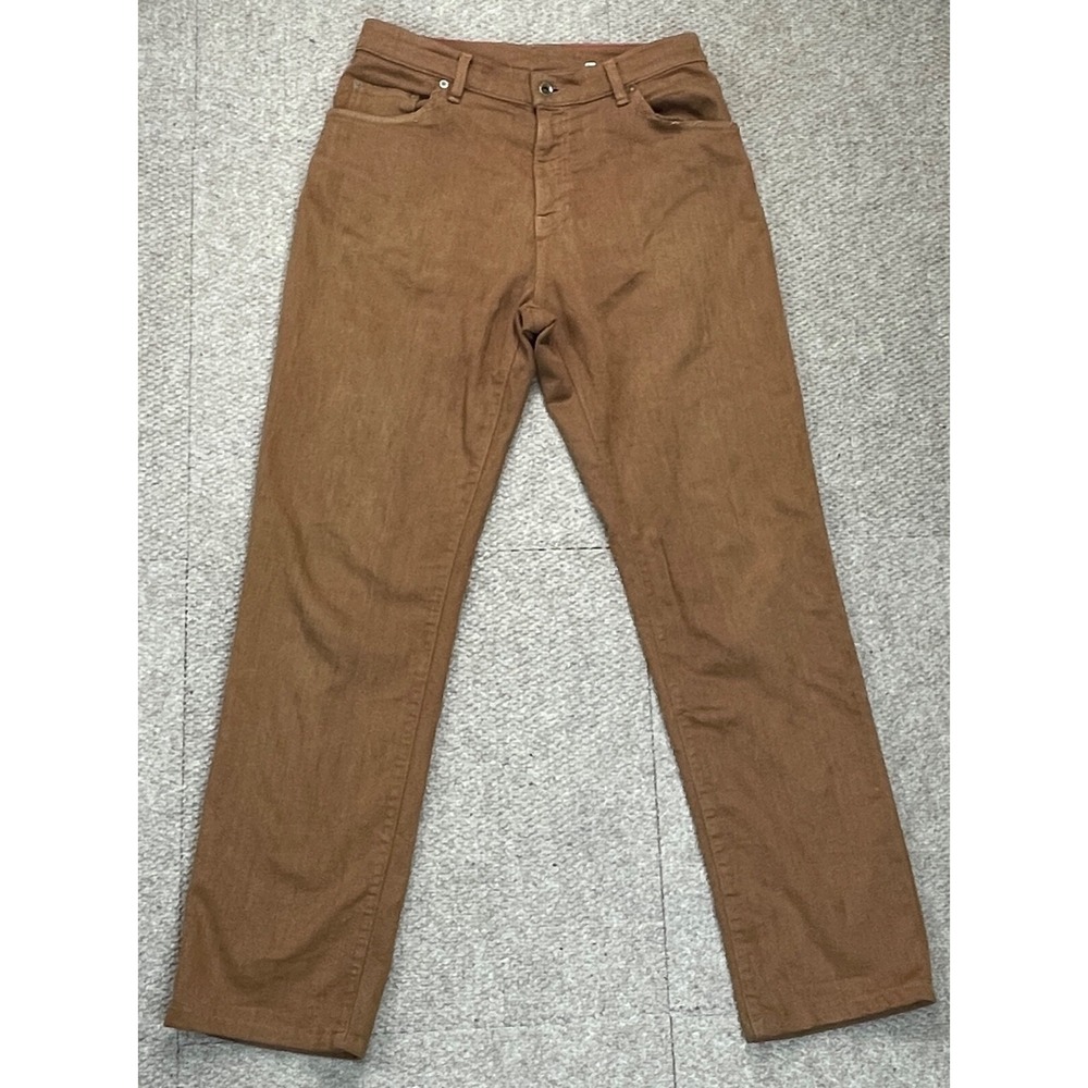 Raleigh Denim Workshop Alexander 5 Pocket Brown Men's Denim Jeans Size 30